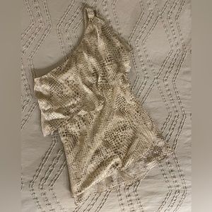 White House Black Market - one shoulder top